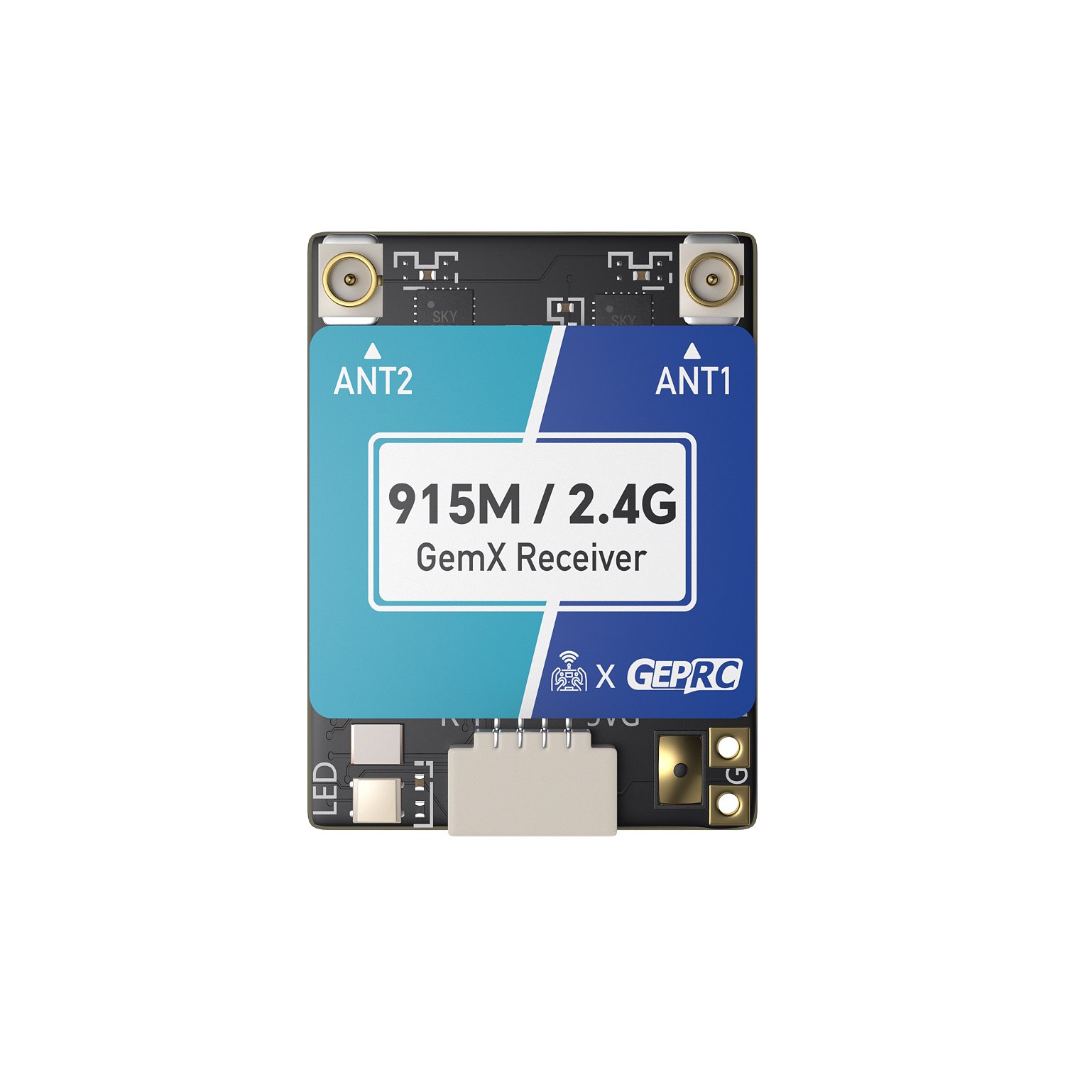 GEPRC ELRS 915M/2.4G Gemini Xrossband Receiver - GEPRC